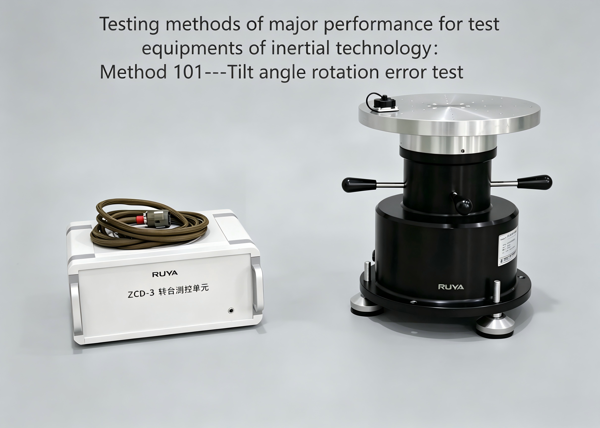 Últimos blogs da empresa sobre Métodos de teste de desempenho principal para equipamentos de teste inercial: Método 101-Teste de erro de rotação do ângulo de inclinação