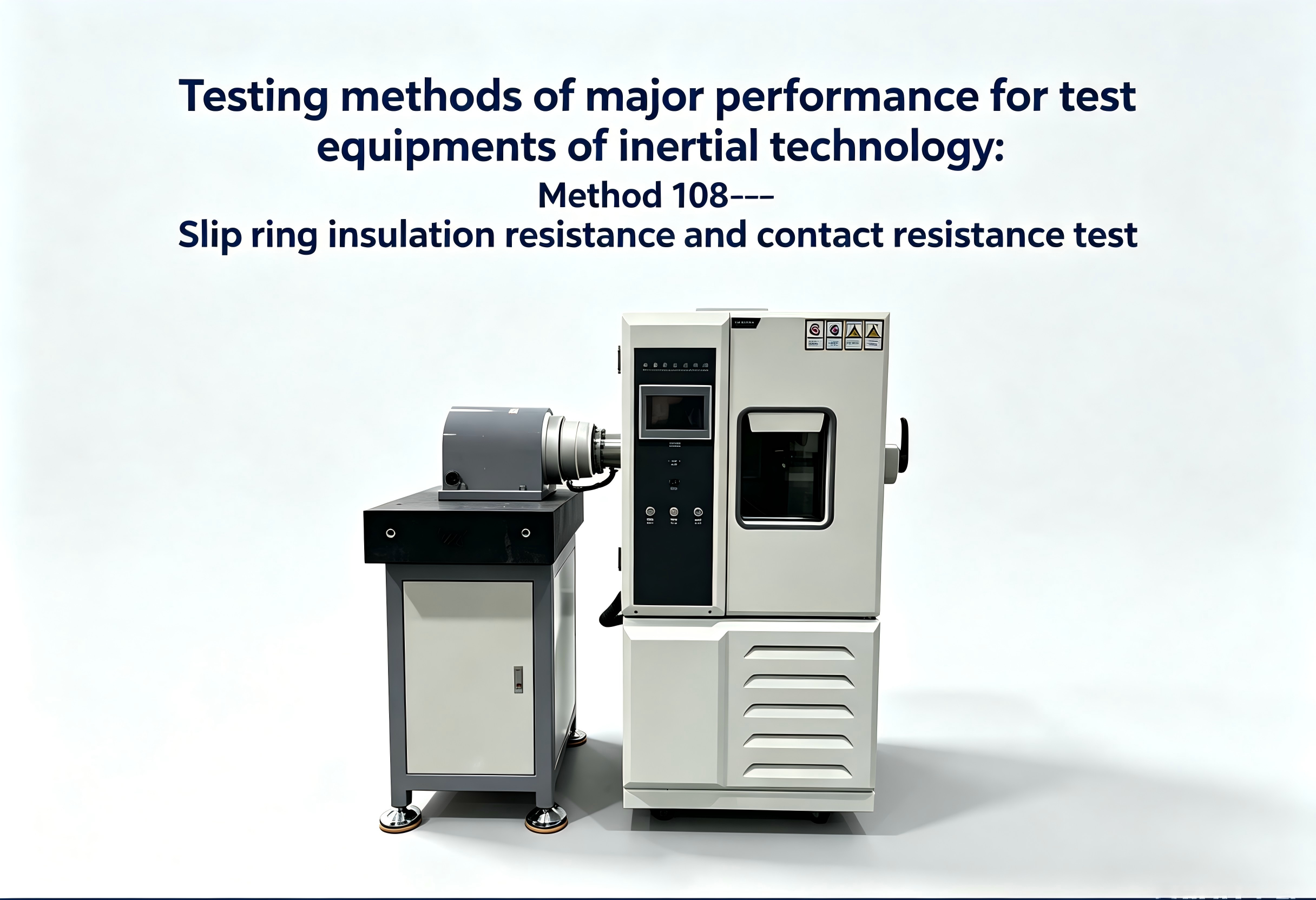 Últimos blogs da empresa sobre Métodos de teste de desempenho principal para equipamentos de teste de tecnologia inercial: Método 108-Teste de resistência do anel deslizante