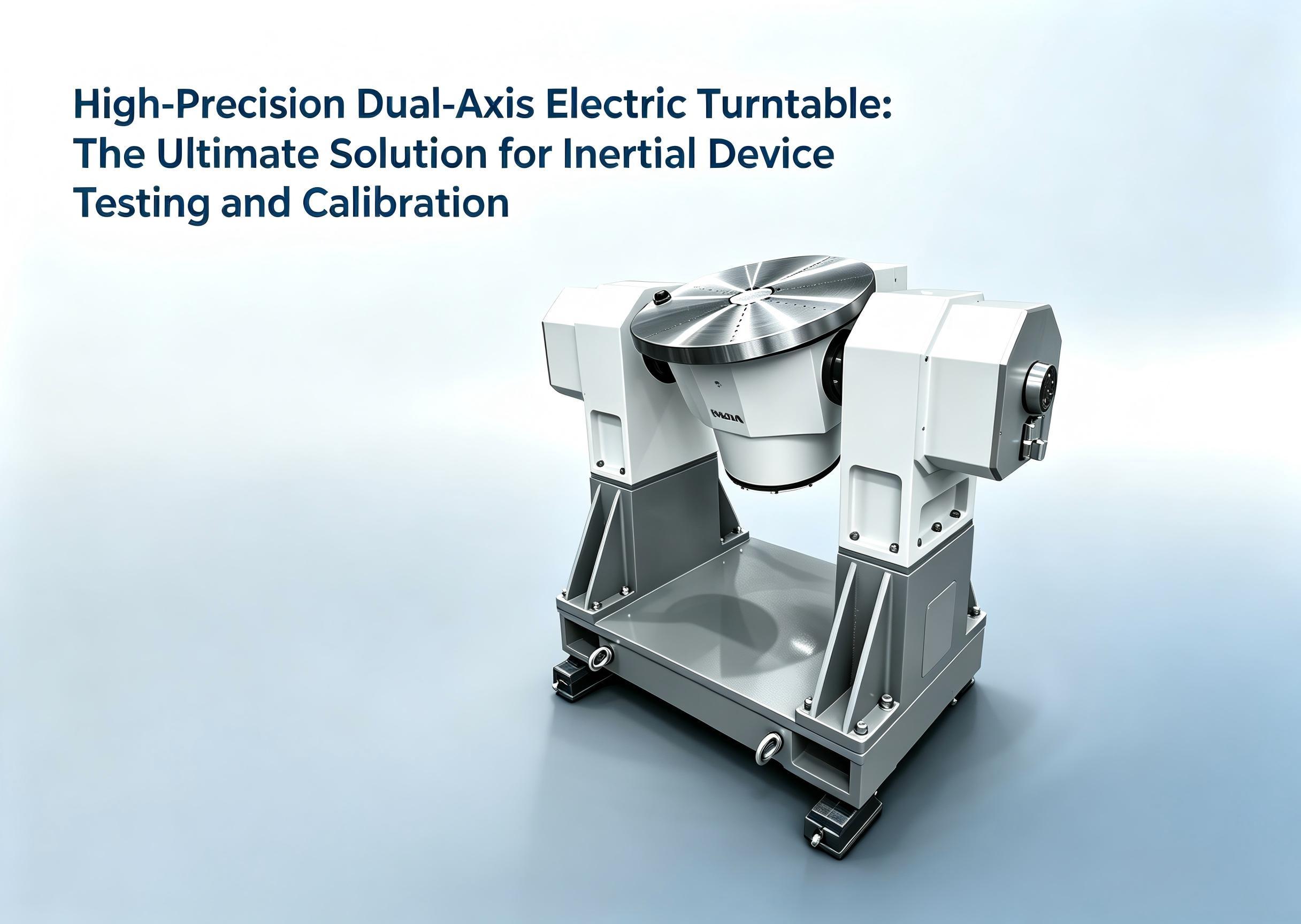Últimos blogs da empresa sobre High-Precision Dual-Axis Electric Turntable: The Ultimate Solution for Inertial Device Testing and Calibration