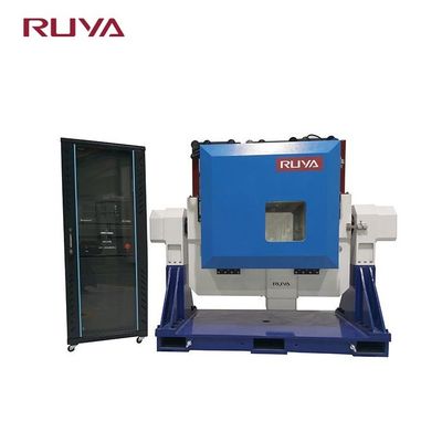 2DT400WK Tabela giratória de controle de temperatura de duplo eixo para calibração IMU com peso de carga de 30 kg e anel de deslizamento personalizável