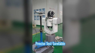 mesa giratória de teste de eixo único