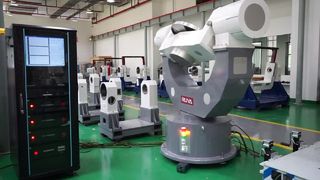 3DT650-A Tabela giratória de ensaio anti-interferência de navegação de três eixos